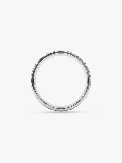 IXIA by GIVA Night Angel Rhodium Plated Ring (Size 12)