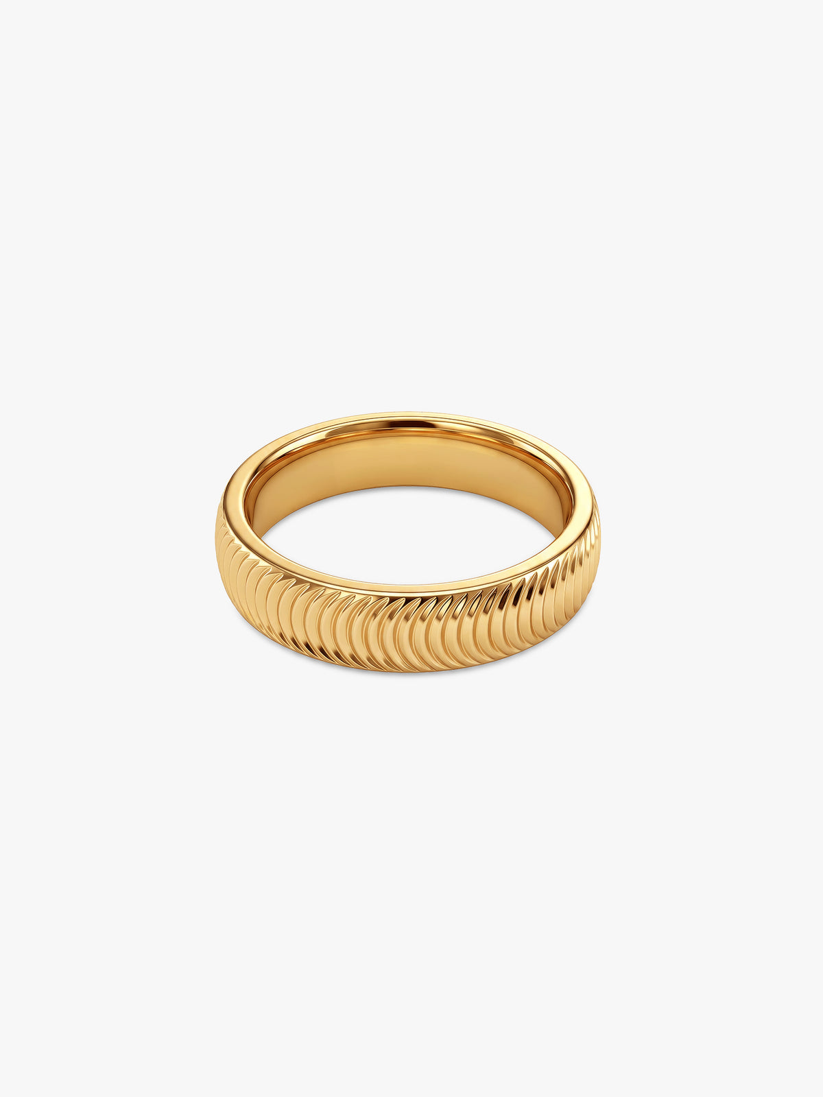 IXIA by GIVA Power Dressing Gold Plated Ring (Size 12)