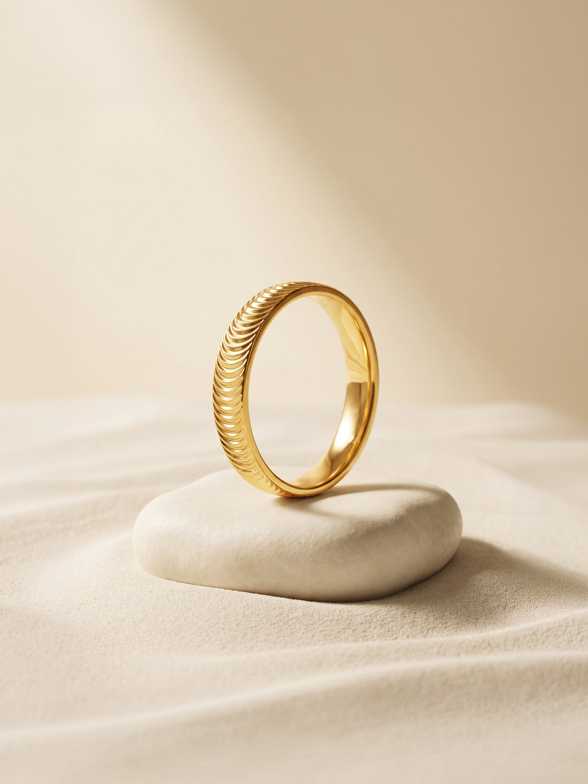 IXIA by GIVA Power Dressing Gold Plated Ring (Size 12)