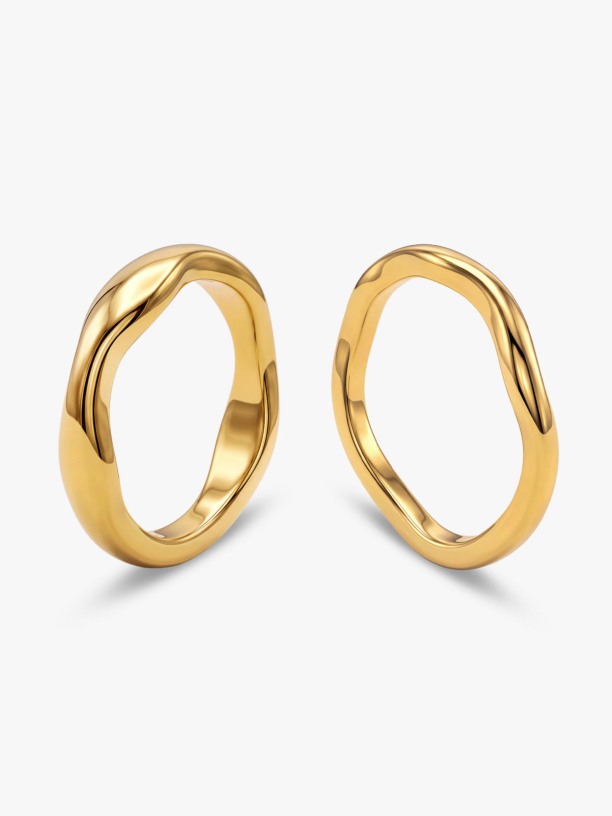 IXIA by GIVA Good Ones Gold Plated Ring (Size 12)