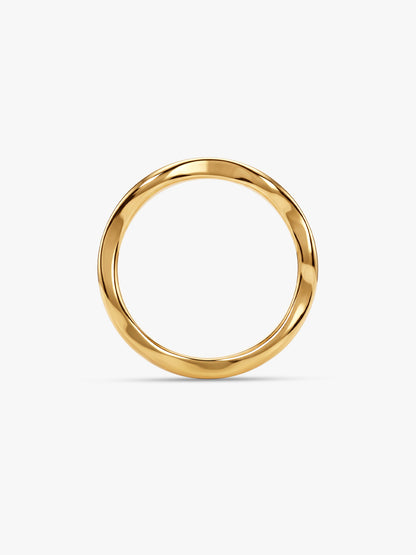 IXIA by GIVA Good Ones Gold Plated Ring (Size 12)