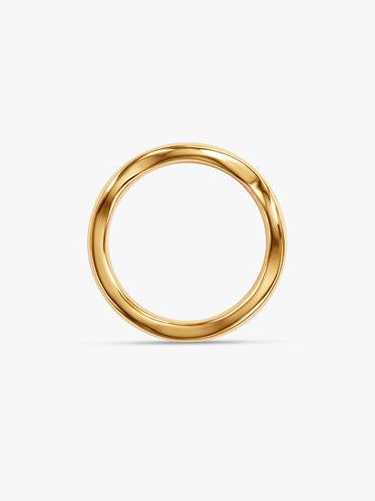IXIA by GIVA Good Ones Gold Plated Ring (Size 12)