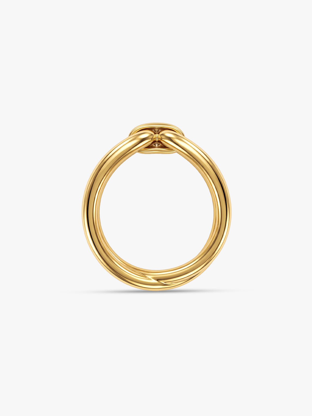 IXIA by GIVA Little Treat Gold Plated Ring (Size 14)