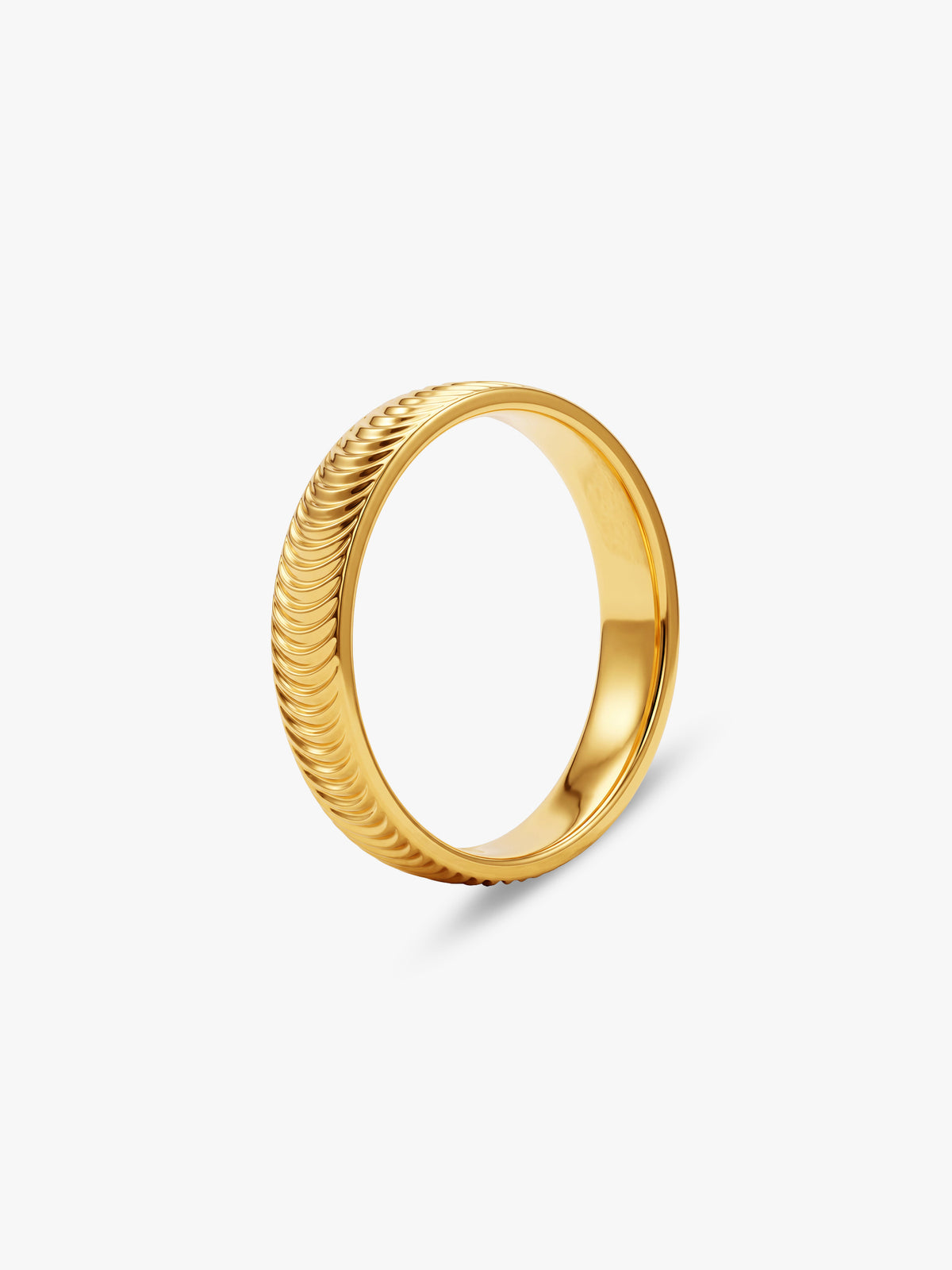 IXIA by GIVA Power Dressing Gold Plated Ring (Size 15)