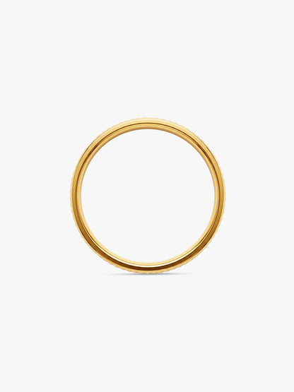 IXIA by GIVA Power Dressing Gold Plated Ring (Size 15)