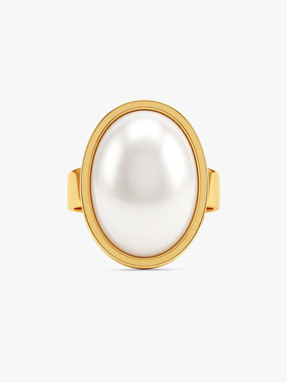 IXIA by GIVA Heiress Vibes Gold Plated Ring (Size 16)