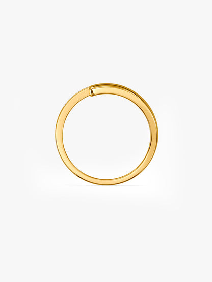 Minimal Mood Gold Plated Ring (Size 14)