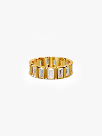 Quiet Luxury Gold Plated Ring (Size 14)
