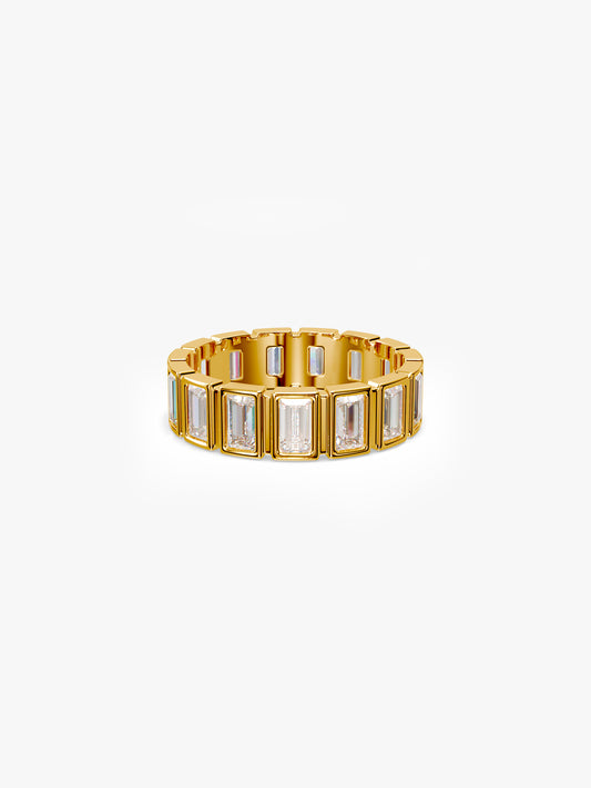 Quiet Luxury Gold Plated Ring (Size 14)