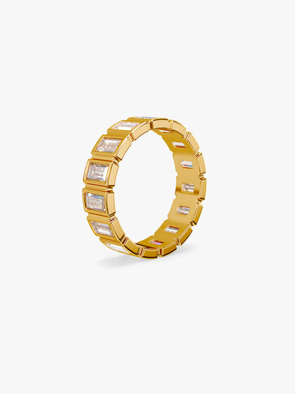 Quiet Luxury Gold Plated Ring (Size 14)