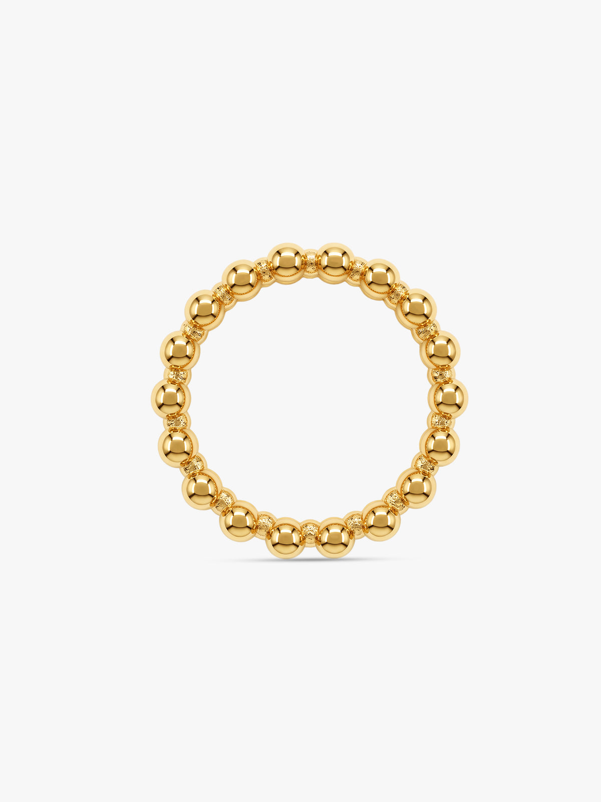 IXIA BY GIVA Criss Cross Gold Plated Ring (Size 11)