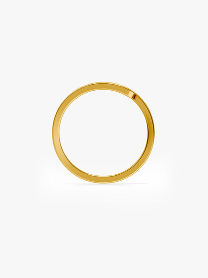 Classic Edit Gold Plated Ring (Size 16)