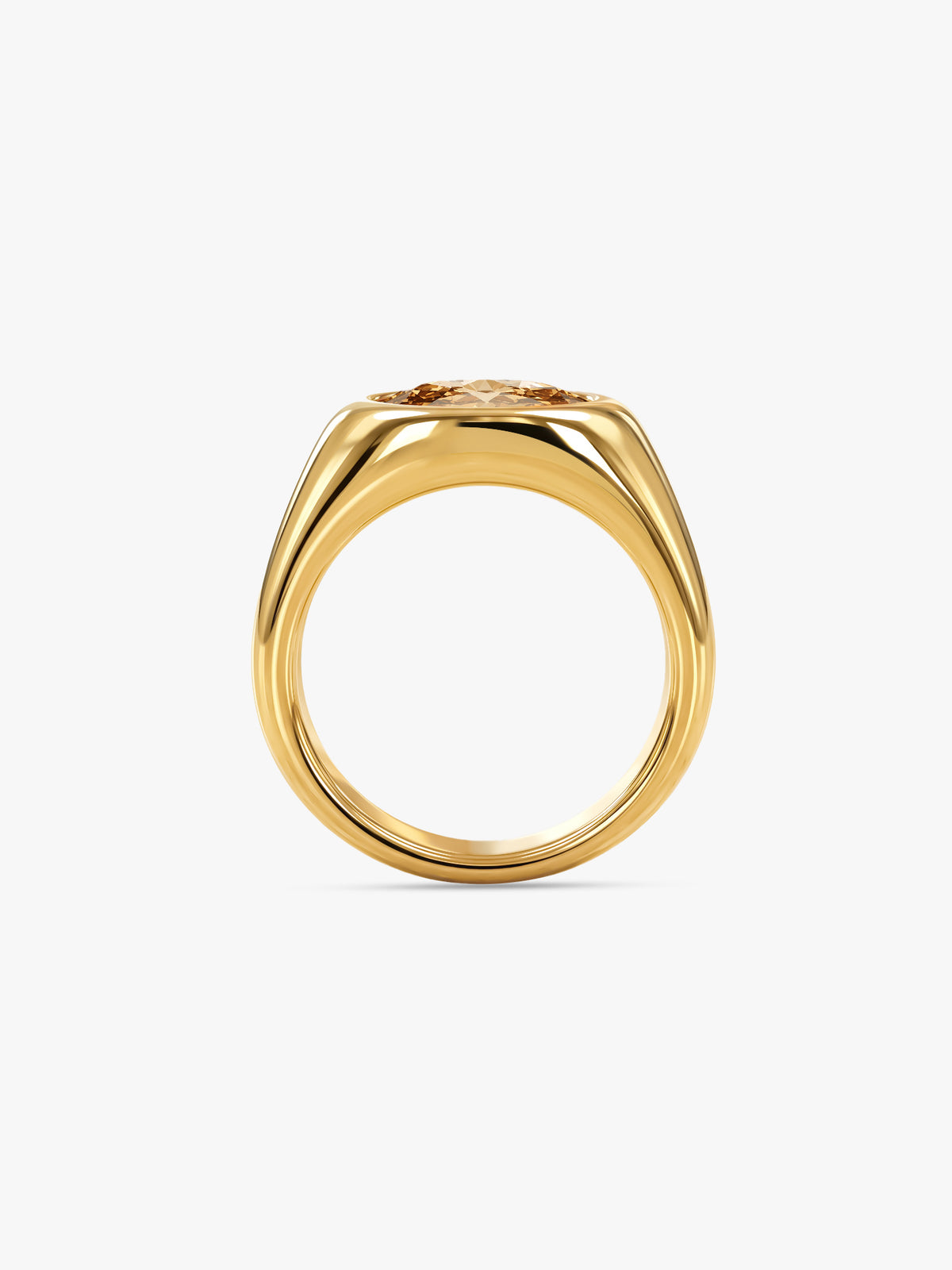 IXIA BY GIVA Pretty Girl Gold Plated Ring (Size 14)