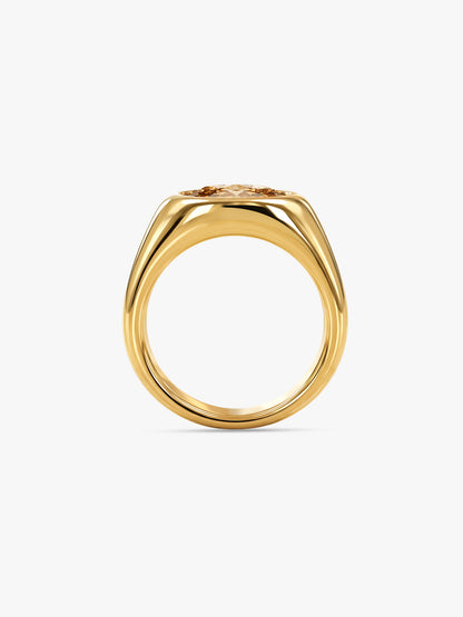 IXIA BY GIVA Pretty Girl Gold Plated Ring (Size 14)