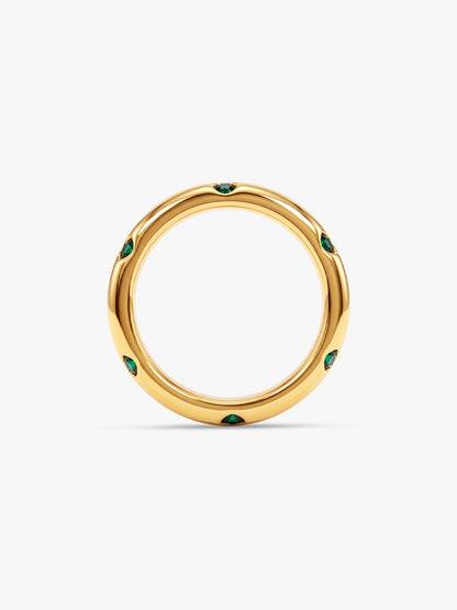 IXIA BY GIVA Finders Keepers Gold Plated Ring (Size 14)