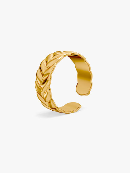 No Filter Gold Plated Ring (Size 16)