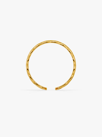 No Filter Gold Plated Ring (Size 16)