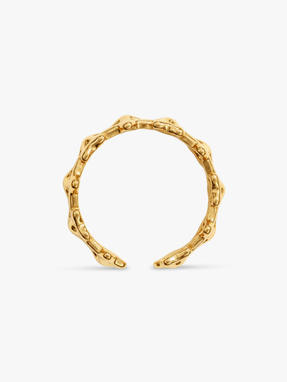 IXIA by GIVA Multi Starrer Gold Plated Ring (Size 14)
