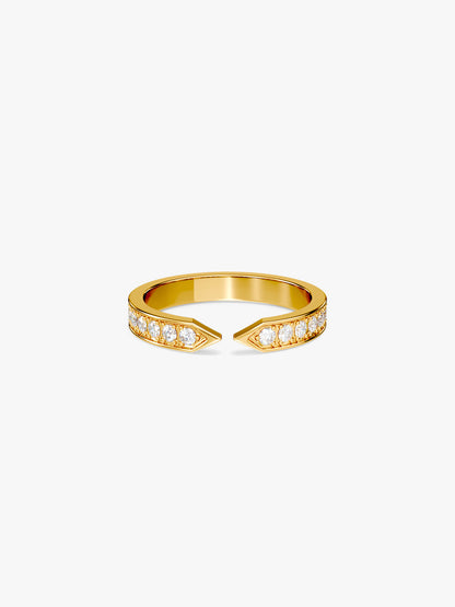 Nova Gold Plated Ring (Size 18)
