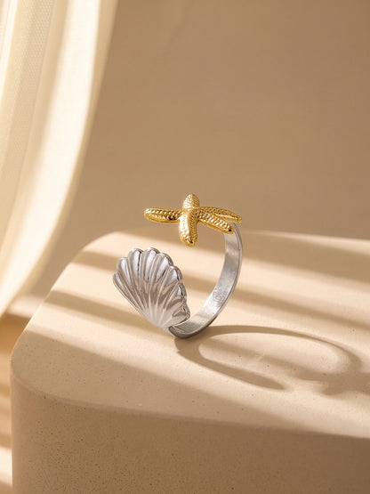 Chrome Riot Dual Tone Ring