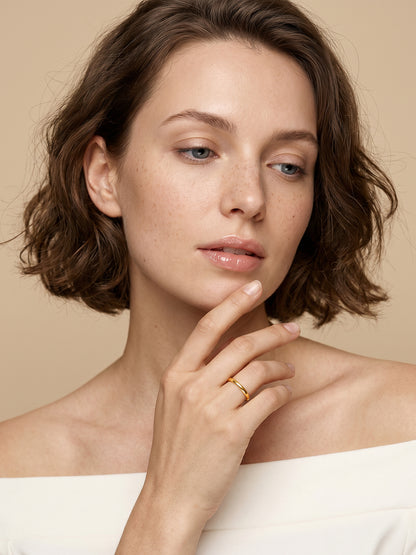 OnnMe by GIVA Better Together Triple Tone Rings