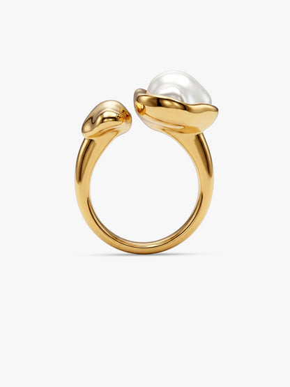 Pretty Wild Gold Plated Ring (Size 15)