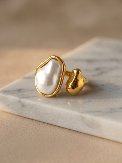 Pretty Wild Gold Plated Ring (Size 15)