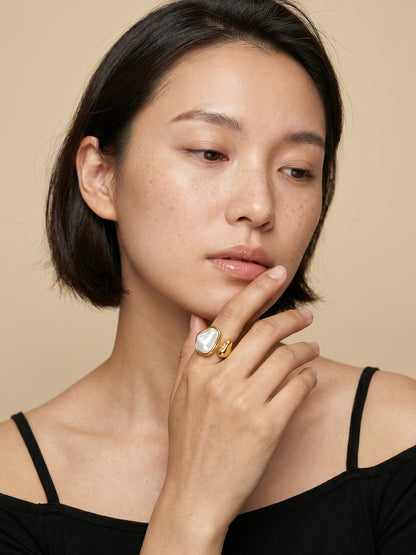 Pretty Wild Gold Plated Ring (Size 15)