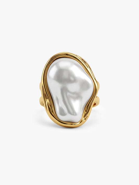 Vintage Core Gold Plated Ring (Size 16)