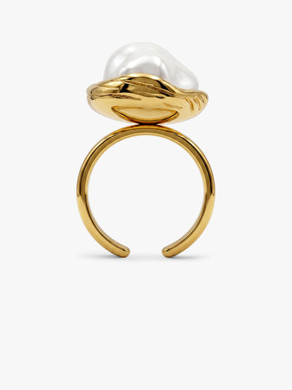 OnnMe by GIVA Vintage Core Gold Plated Ring (Size 16)