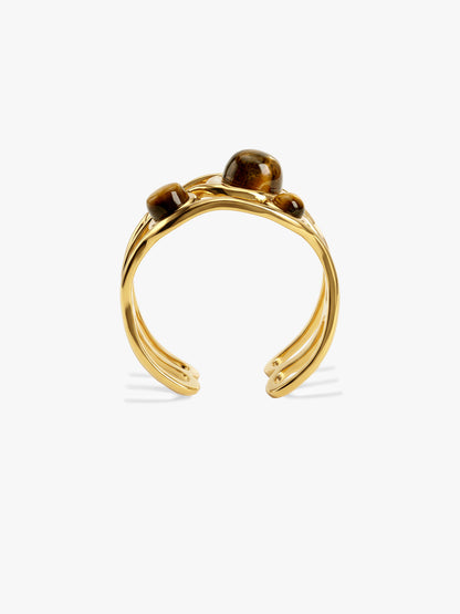 Cage It Gold Plated Ring (Size 18)