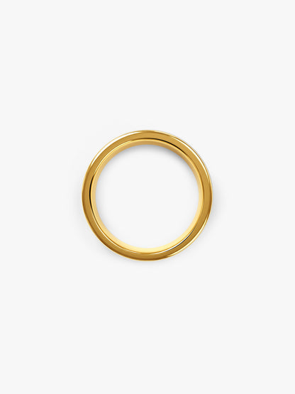 Rebel Mode Gold Plated Ring (Size 18)