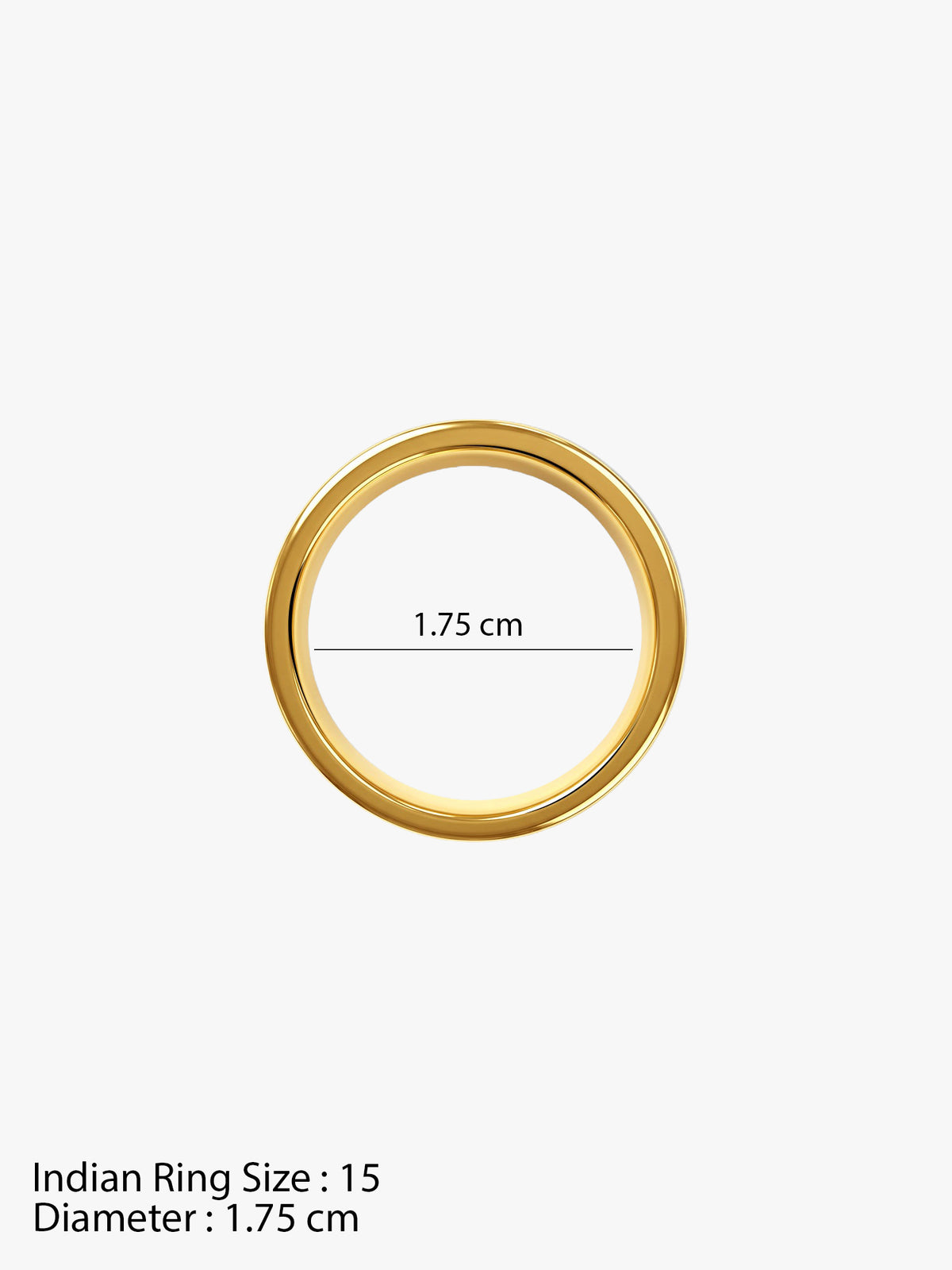 IXIA by GIVA Rebel Mode Gold Plated Ring (Size 18)