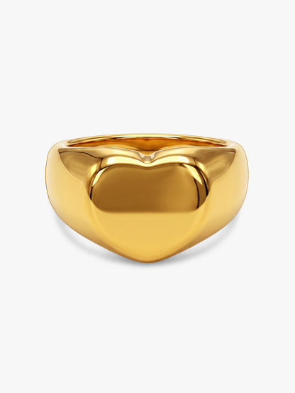 Front Row Gold Plated Ring (Size 12)