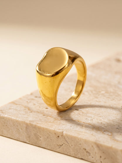 Front Row Gold Plated Ring (Size 12)