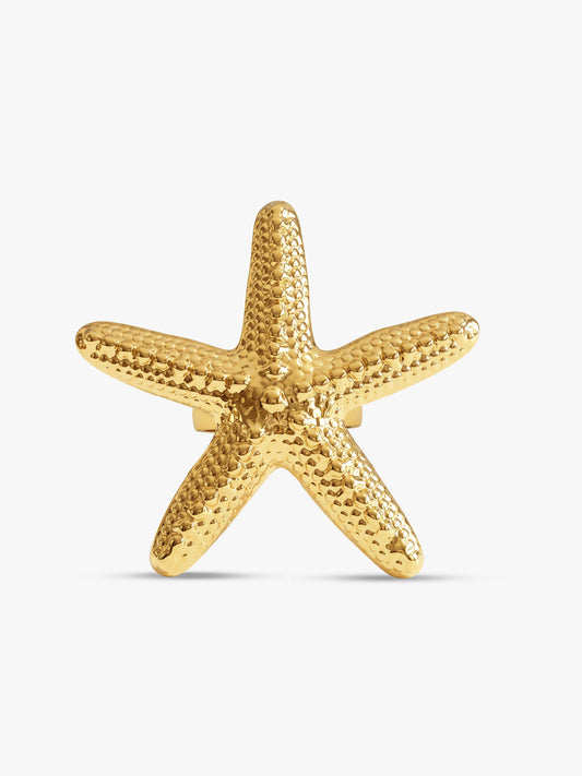 OnnMe by GIVA Sea You Soon Gold Plated Ring (Size 12)