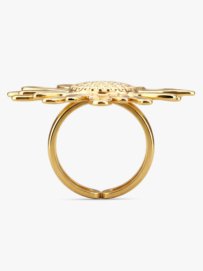 Bloom Theory Gold Plated Ring (Size 12)
