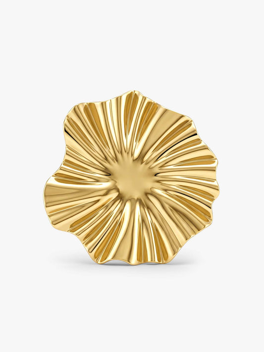 OnnMe by GIVA Fan Club Gold Plated Ring (Size 12)