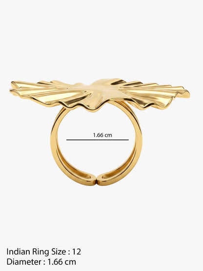 Fan Club Gold Plated Ring (Size 12)