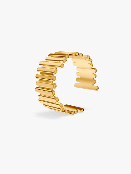 Picket Gold Plated Ring (Size 20)