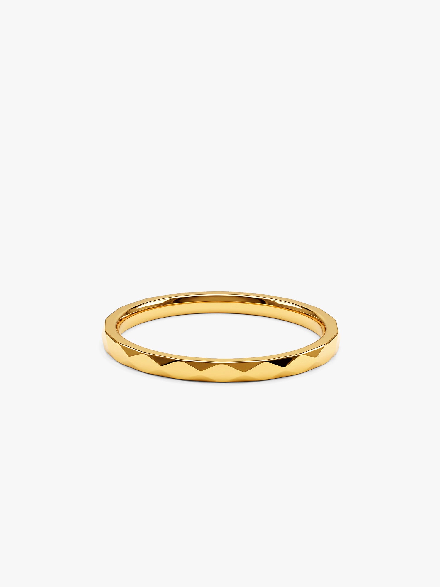 IXIA by GIVA Low Key OP Gold Plated Ring For Men (Size 21)