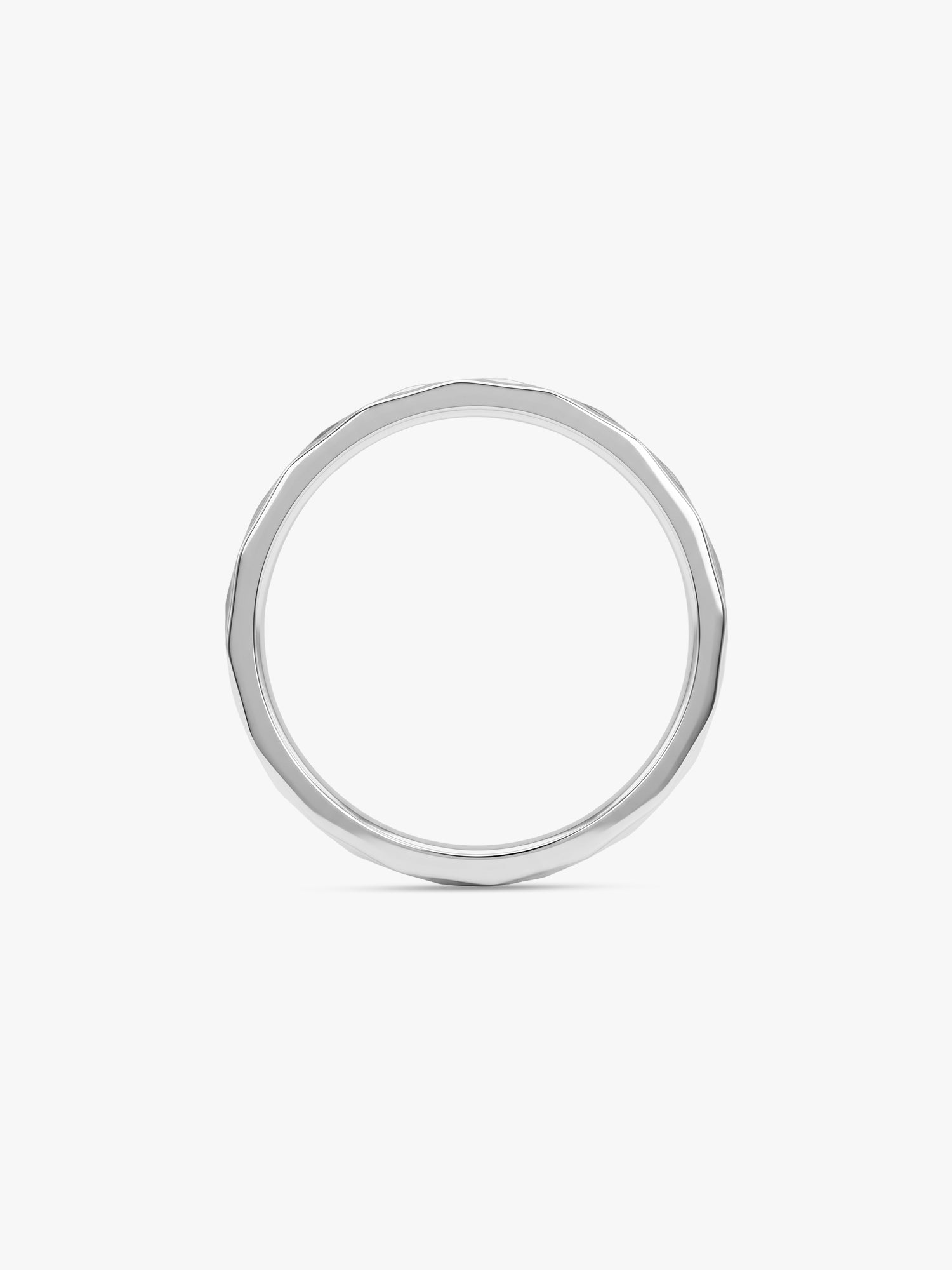 IXIA by GIVA Ironclad Rhodium Plated Ring For Men (Size 20)