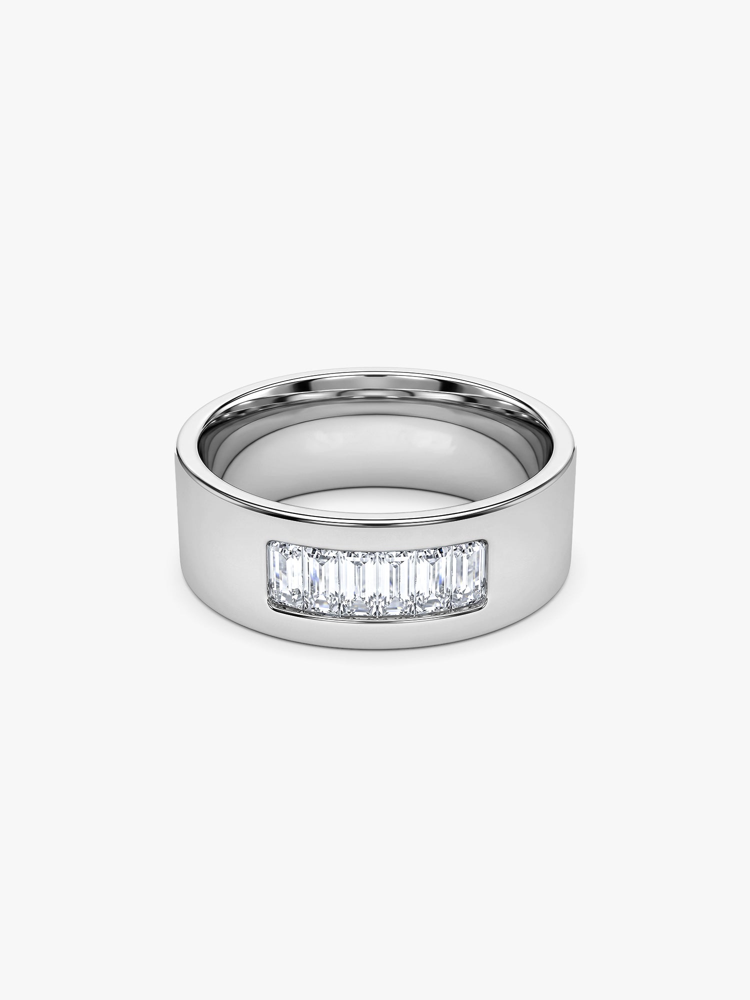 IXIA by GIVA Baller Rhodium Plated Ring For Men (Size 20)