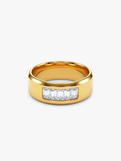 IXIA by GIVA Las Vegas Luck Gold Plated Ring For Men (Size 20)