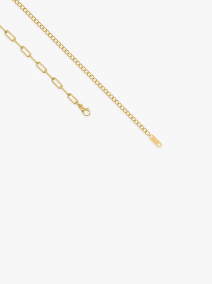 Slim Line Gold Plated Waist Chain