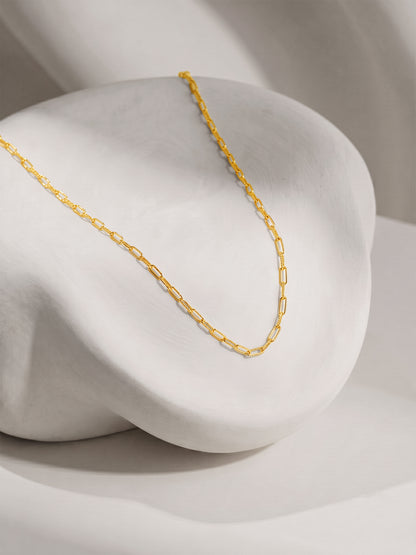 Slim Line Gold Plated Waist Chain