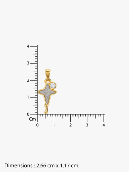 Sharp Faith Gold Plated Locket