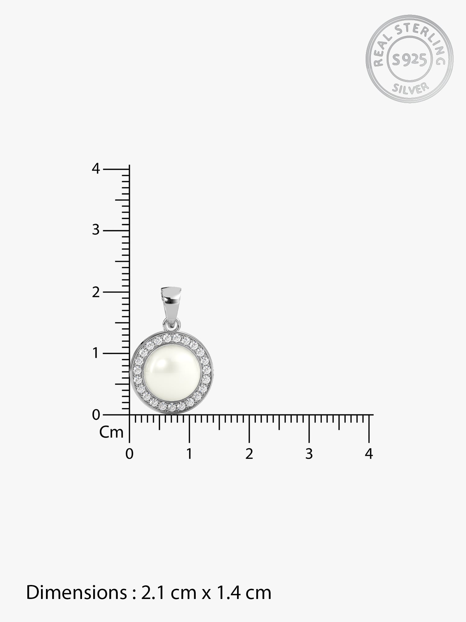 Kriti Sanon Silver Pearl Pendant with Link Chain