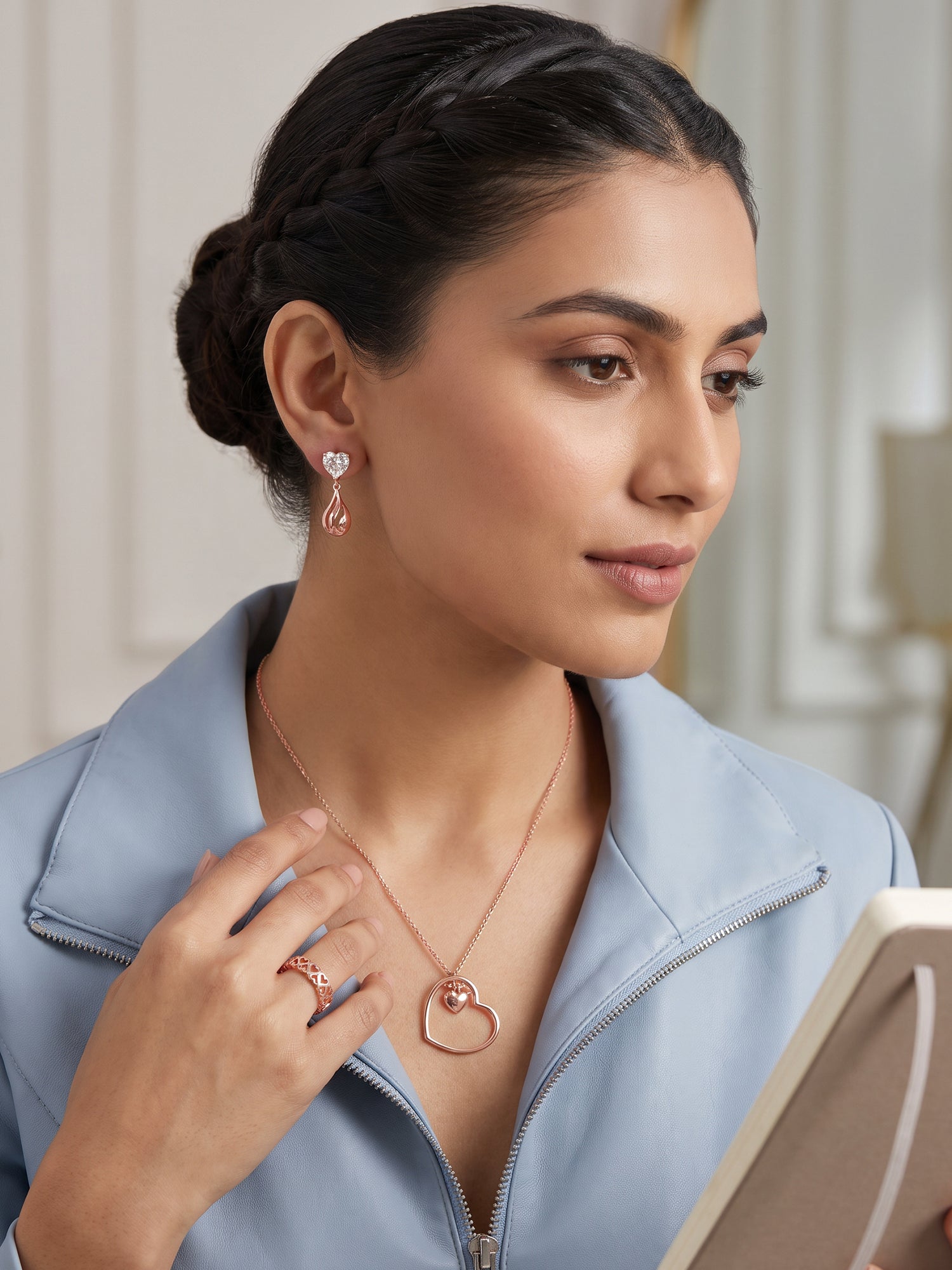 Rose Gold Valerisse Set of 3
