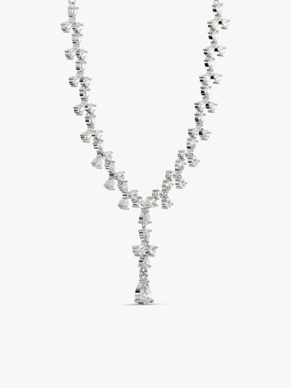 Silver Sparkling Beauty Necklace